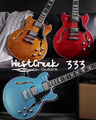 Semi Hollow Body Electric Guitar with 6 String U68664