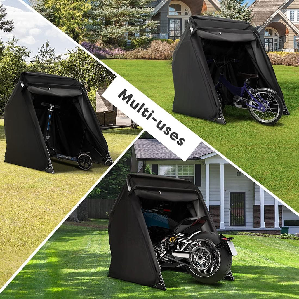 Large Size Motorcycle Shelter Shed Cover with Carry Bag R7059