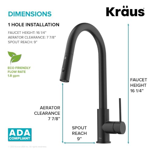 Spot Free Stainless Steel Single-Handle Touch Kitchen Sink Faucet with Pull Down Sprayer U312