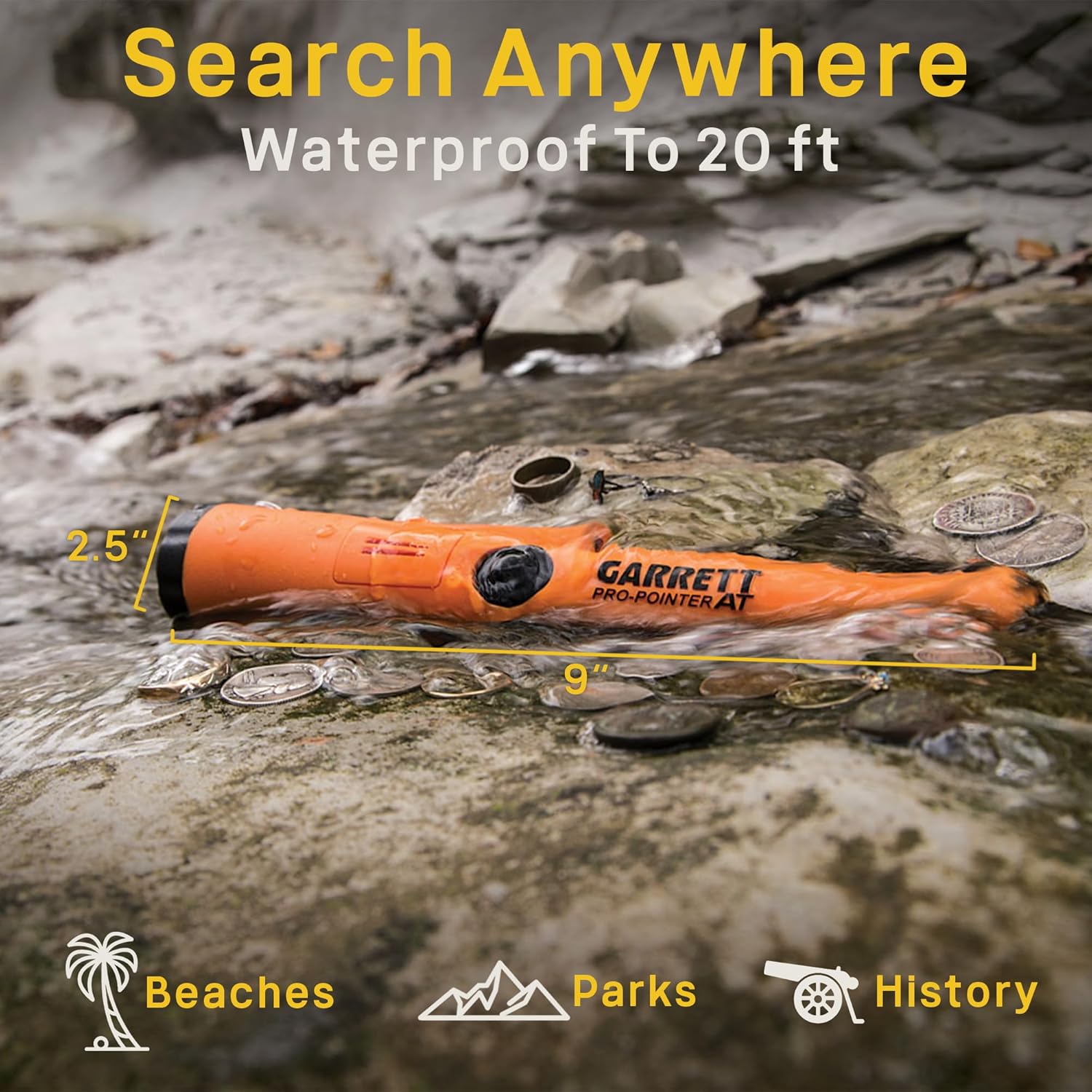 Metal Detector and Pinpointer Bundle C902396
