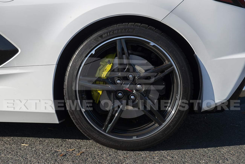 GM Factory XL Extended Style Painted Carbon Flash Metallic Rear Side Splash Guards Mud Flap Pair M282