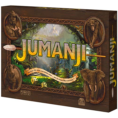 Jumanji Family Game for 2-4 Players Aged 8 and up Cooperative Adventure Game P8788