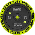 Rubber Bumper Plates with Steel Insert D823