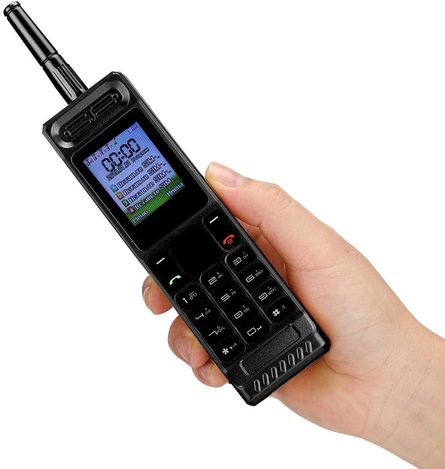 Black Quad-Band 2G GSM Retro Mobile Phone Y985