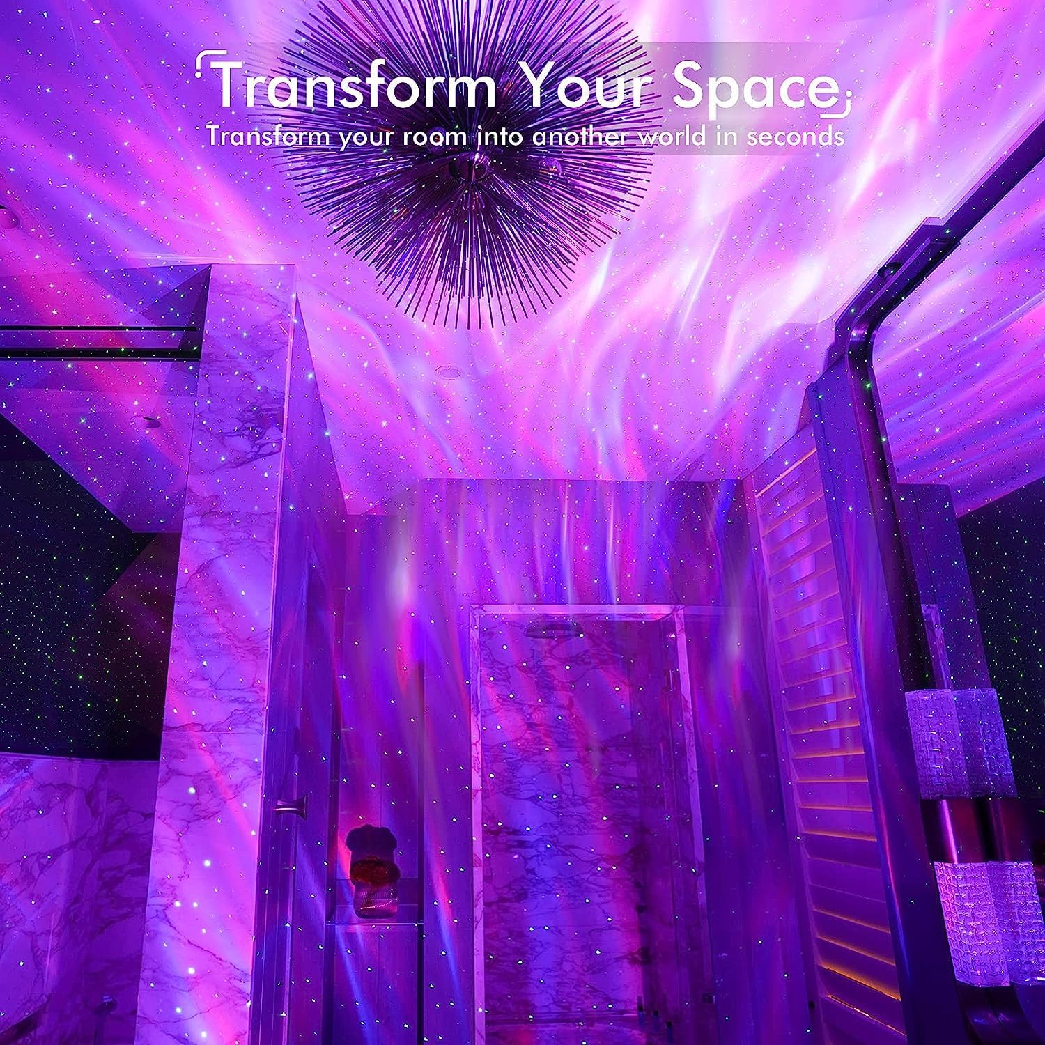 Astronaut LED Starry Ceiling Lamp with Remote V497547