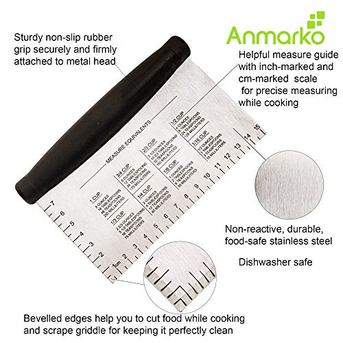 Stainless Steel Griddle Scraper Chopper I571