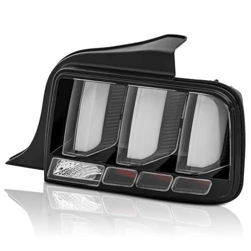 Black Housing Clear Lens LED Tail Lights Assembly X619