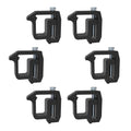 6Pcs Aluminum Mounting Clamps Truck Caps Camper Shell K217