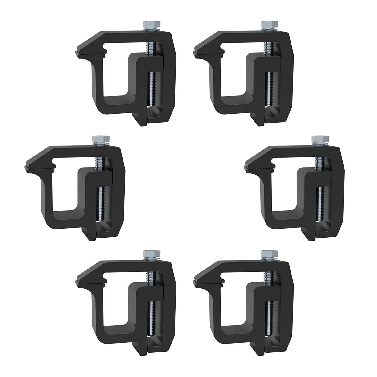 6Pcs Aluminum Mounting Clamps Truck Caps Camper Shell K217
