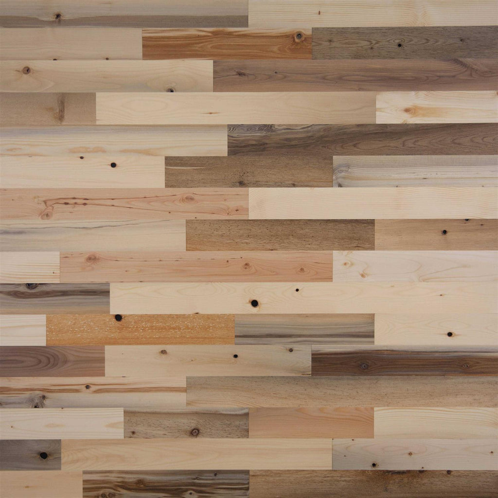 Reclaimed Wooden Wall Planks Peel and Stick A71559