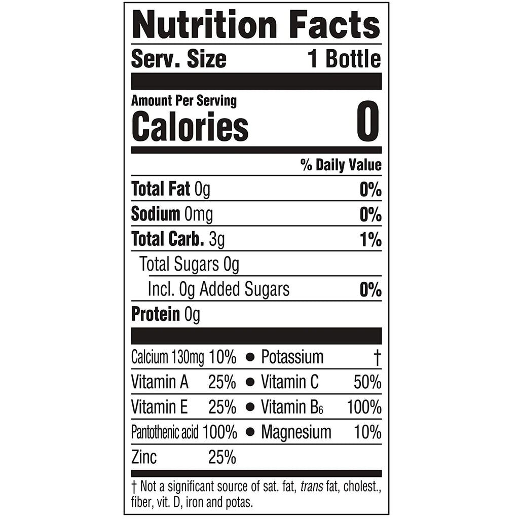 3 Flavor Variety Pack Nutrient Enhanced Flavored Water, 20 Fl Oz Bottles (Pack of 12) F556219