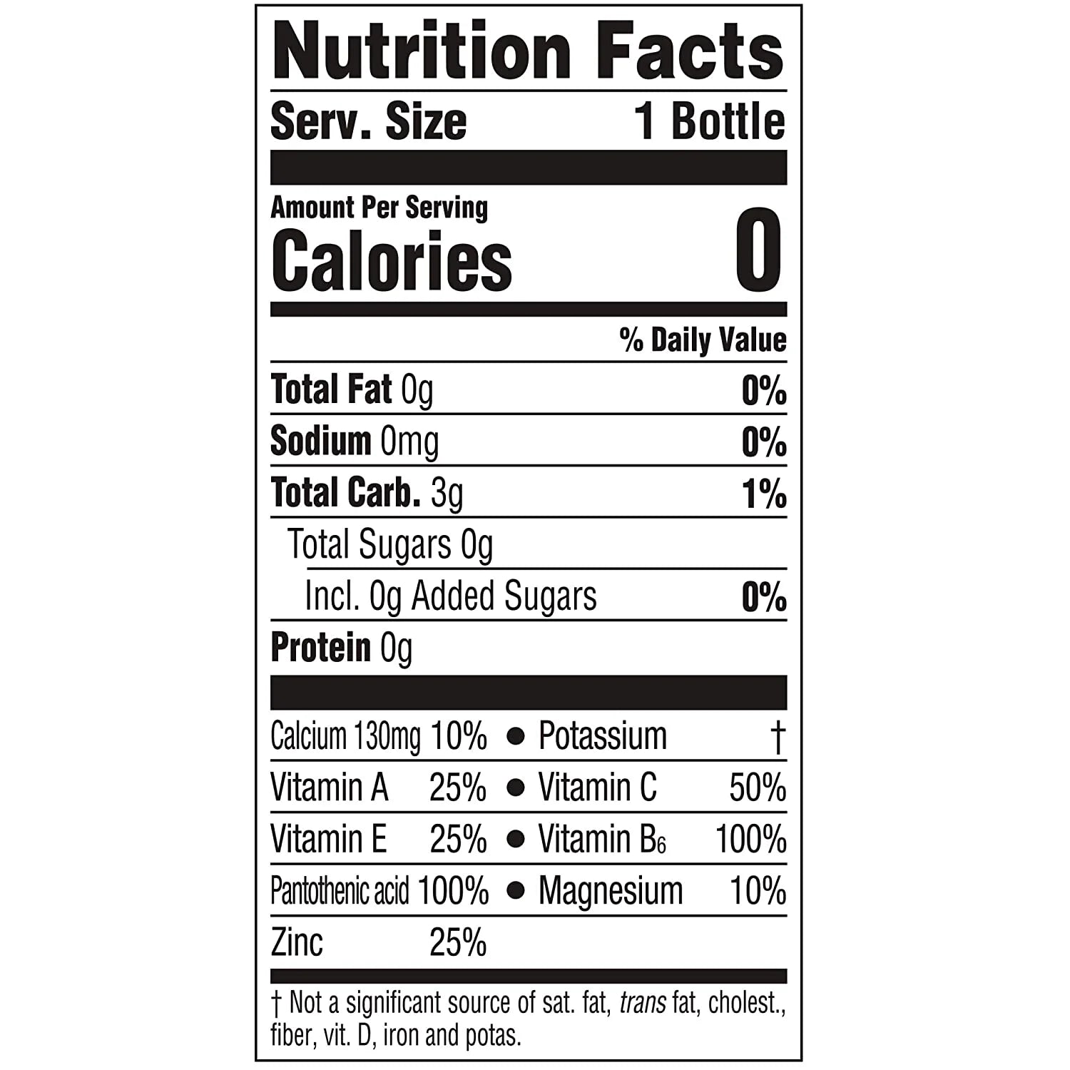3 Flavor Variety Pack Nutrient Enhanced Flavored Water, 20 Fl Oz Bottles (Pack of 12) F556219