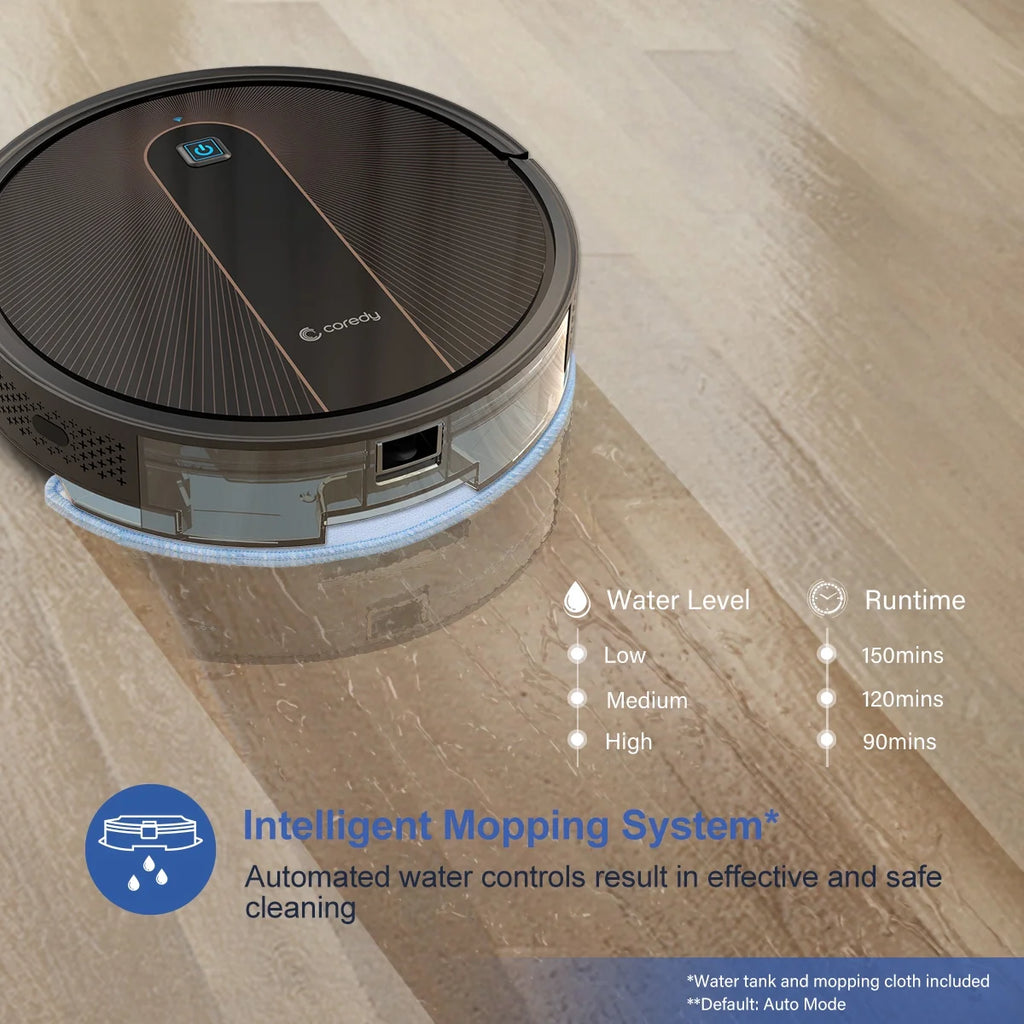 Robot Vacuum Cleaner and Mop, 2200Pa Suction I8010