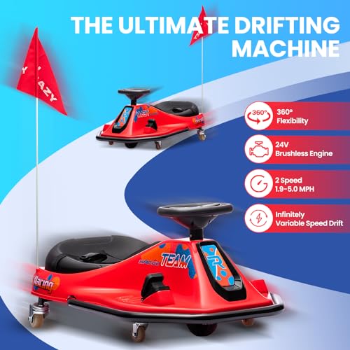 24V Electric Go Kart, 7Ah Drifting Car X1336