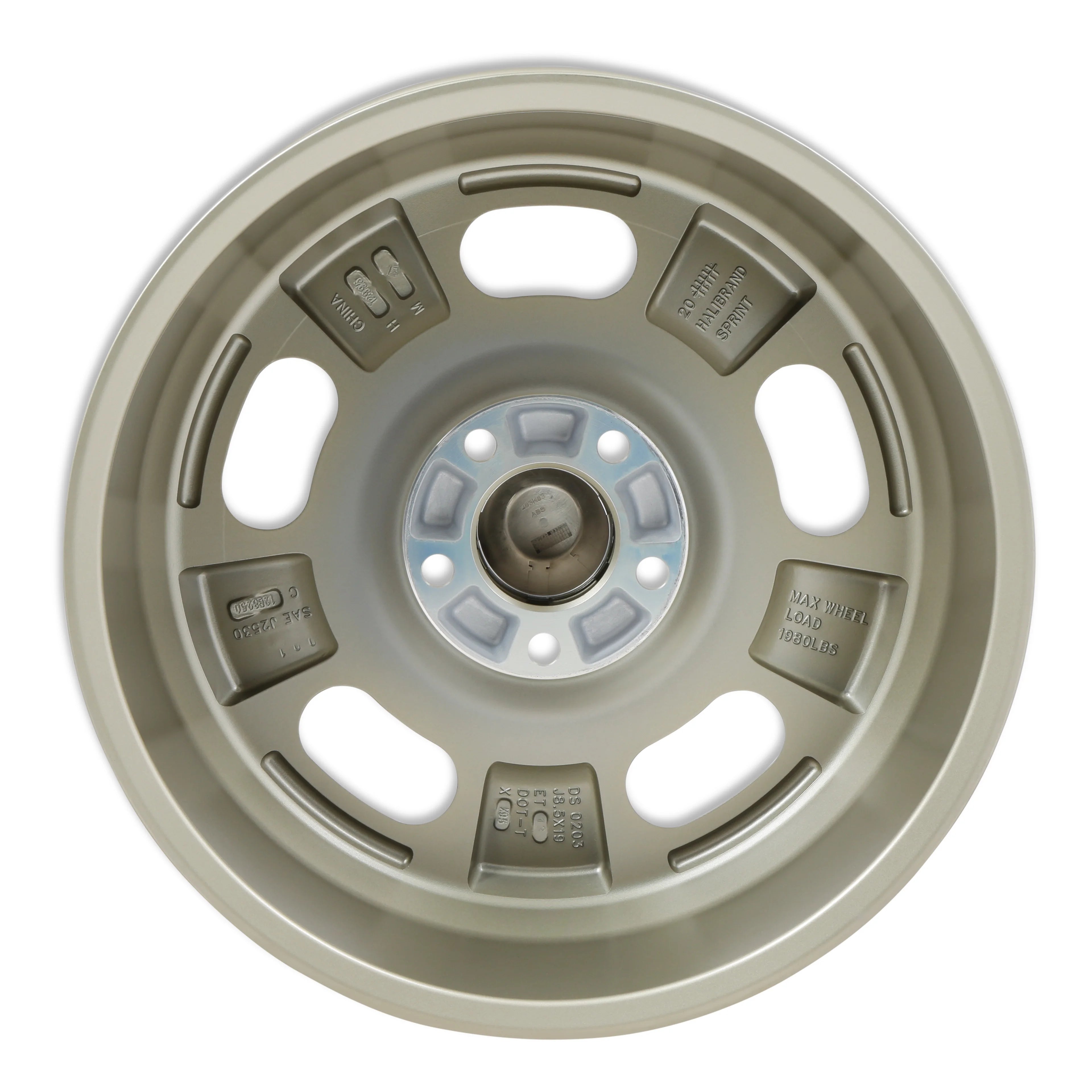 Sprint Wheel 19x8.5 5x5 Semi Gloss Mag7 Front M6699