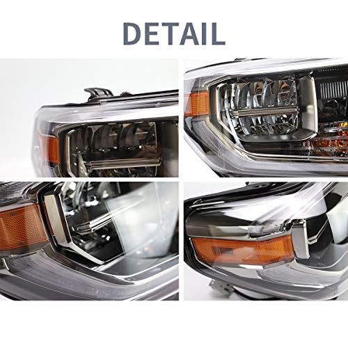 LED Headlights for Toyota Tundra 2014-2021 with Sequential Turn Signals L5651