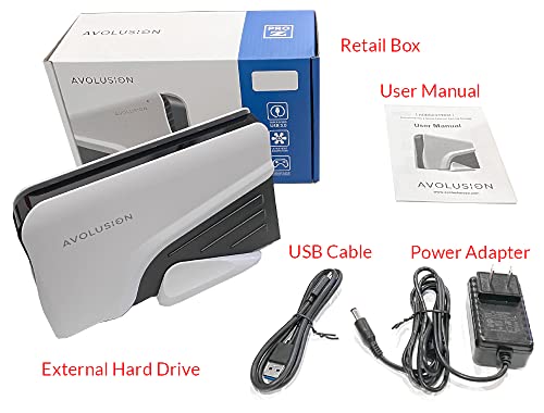 3TB USB 3.0 External Hard Drive (White) S267842
