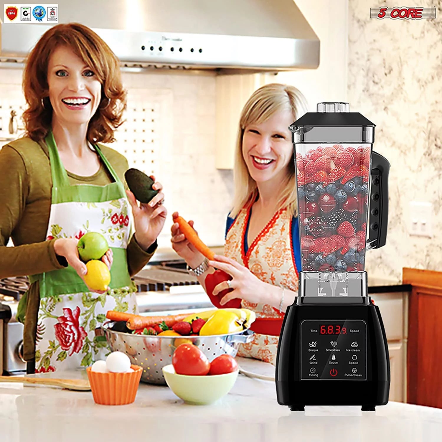64 Oz 2000 Watt Stainless Steel Blender R91311