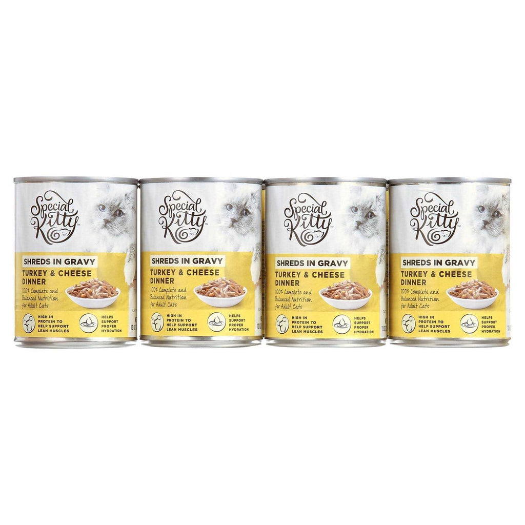 Turkey Cheese Wet Cat Food Multi-Pack V752944
