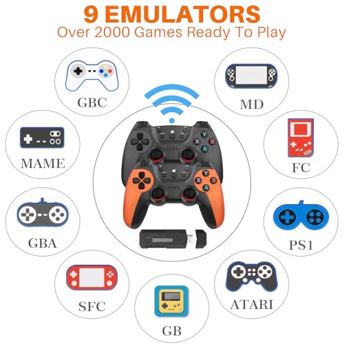 64G Retro Game Console with Wireless Double Handle P11191
