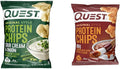 Protein Chips, Sour Cream & Onion, BBQ, 1.1 Ounce, Pack of 12 C2939