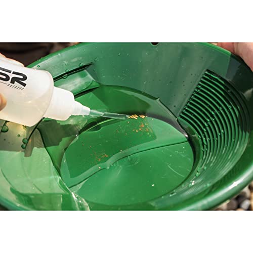 14pc Lightweight Gold Panning Kit with Rubber Sluice Box A558631