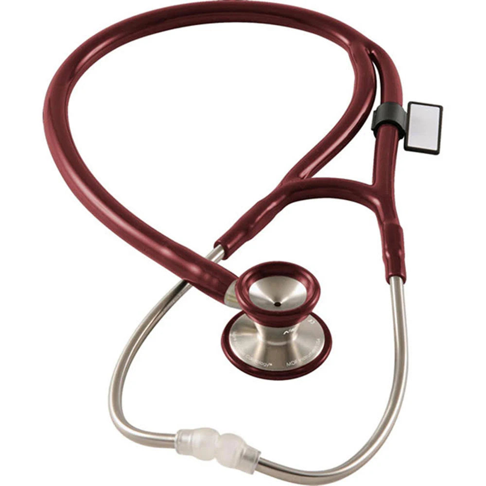 Burgundy Adult Cardiology Stethoscope L5402