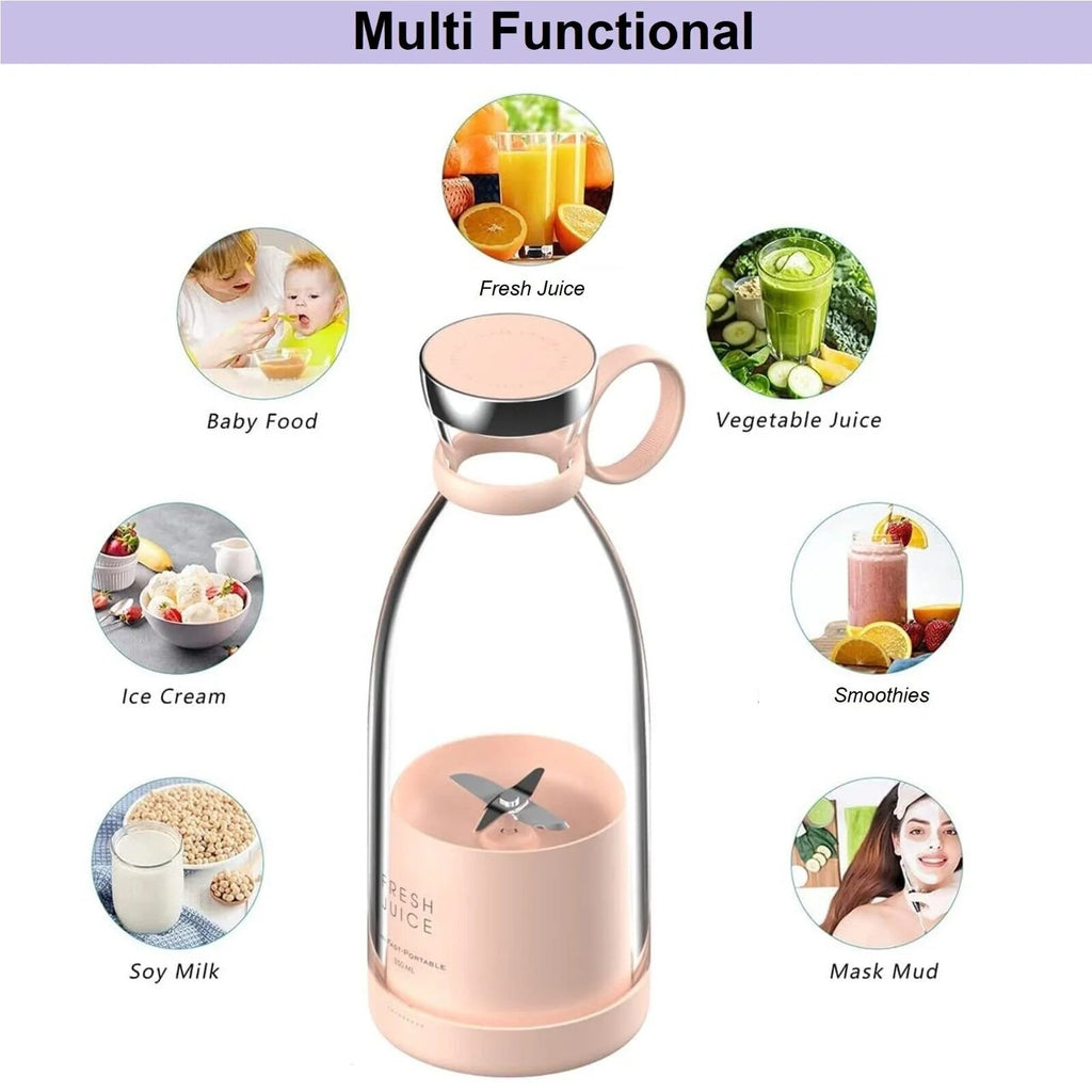 Electric Portable Blender Bottle Juicer Cup Personal Blender Mini Juicer Fruit Blenders Bottle P16479