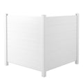 White Vinyl Privacy Screen Panels (2 Panels) F235084