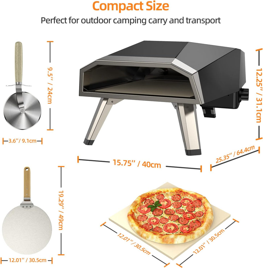 Stainless Steel Portable Pizza Oven Z57244