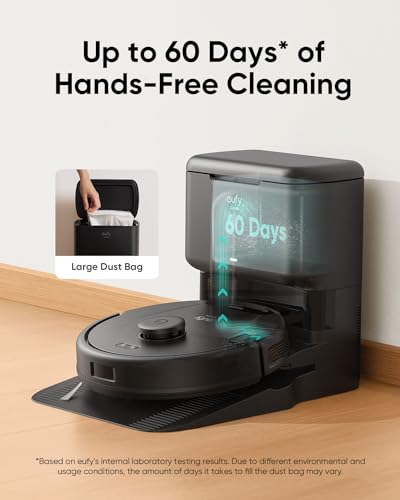 Robot Vacuum with Self Empty Station, 5,000 Pa Suction H12876