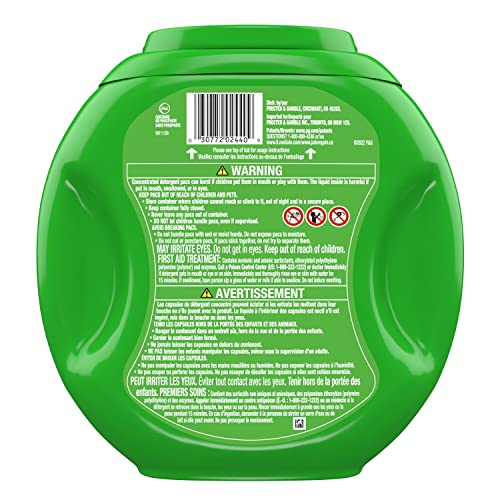 112 Count Laundry Detergent Pacs with Odor Defense D906754