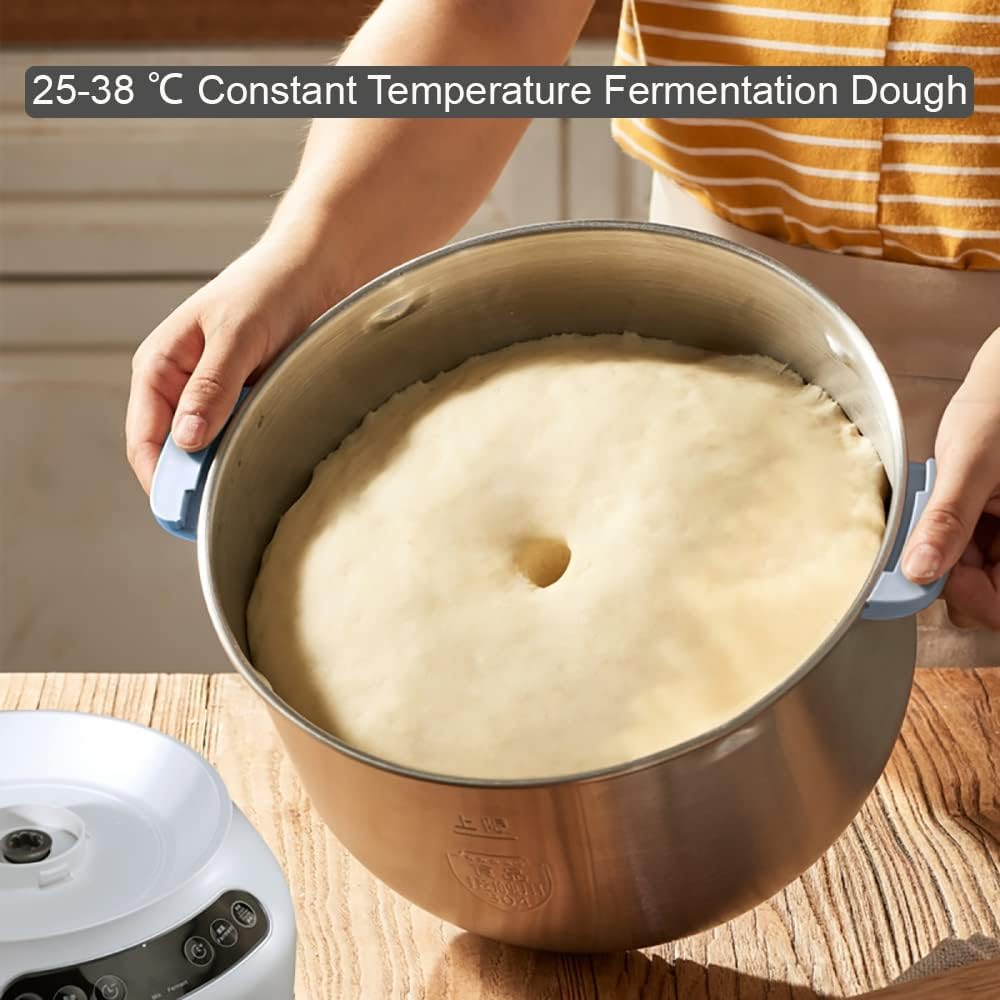 6.6Qt 304 Stainless Steel Electric Dough Maker S649