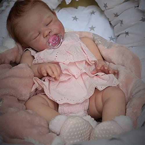 20 Inch Lifelike Reborn Baby Doll with Soft Weighted Cloth Body J3861