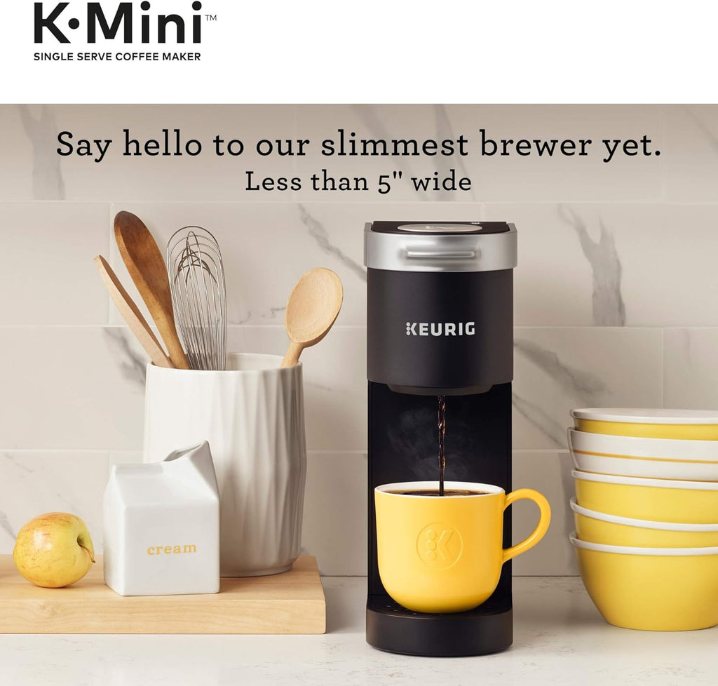 White Single Serve K-Cup Pod Coffee Maker & Black Single Serve Coffee Maker Y182