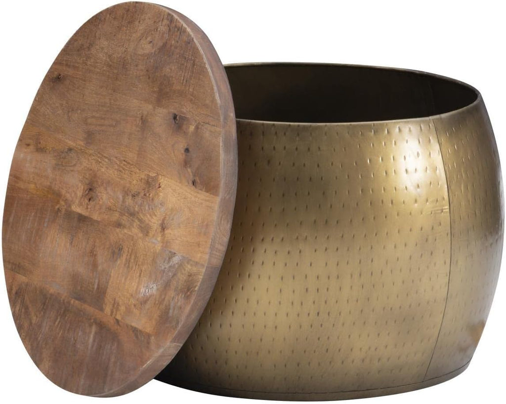 Gold Drum with Storage N951383