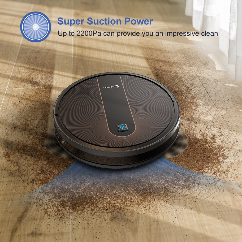 Robot Vacuum Cleaner and Mop, 2200Pa Suction I8010