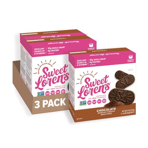 Vegan Breakfast Biscuits Blueberry 6 Pack 30 Total Biscuits 1.6 ounce E337192