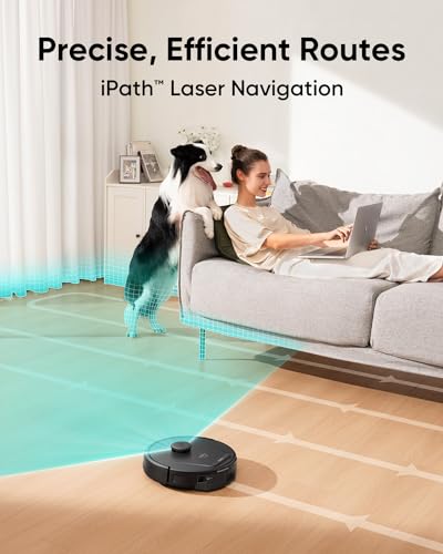 Robot Vacuum with Self Empty Station, 5,000 Pa Suction H12876