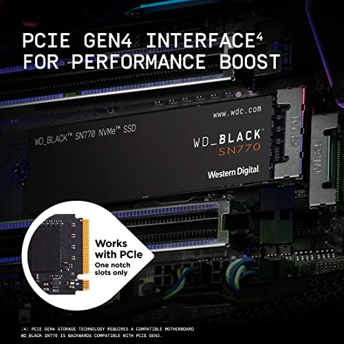 1TB NVMe Internal Gaming SSD Solid State Drive - Gen4 PCIe, M.2 2280 U1610