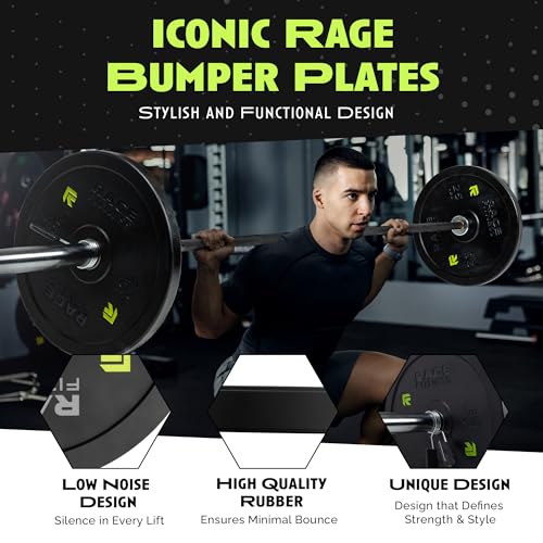 Rubber Bumper Plates with Steel Insert D823