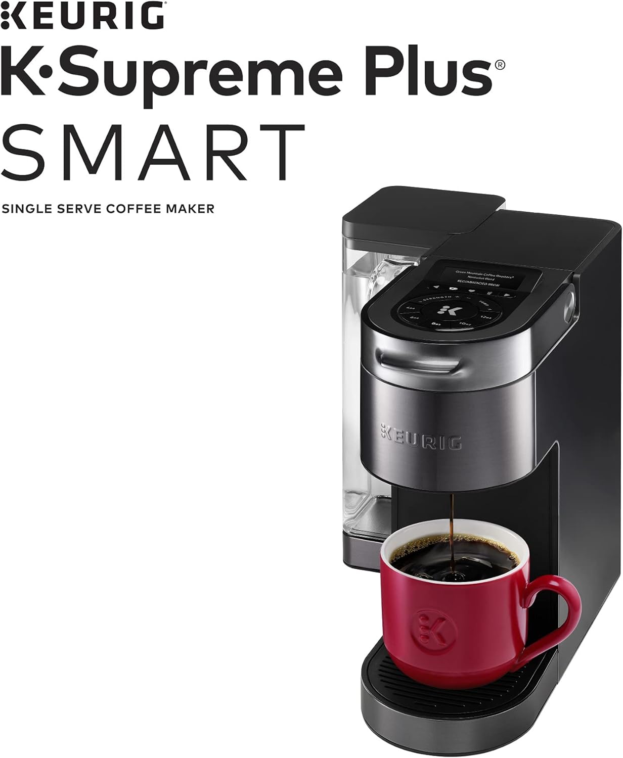 Single Serve K-Cup Pod Coffee Maker (Black) C453