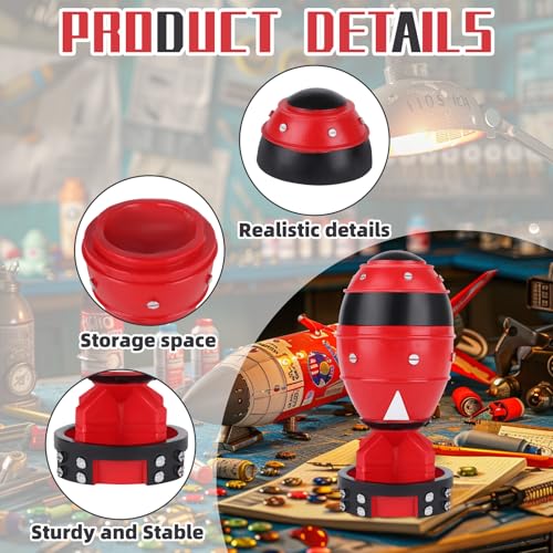 ArmyGreen Nuke Statue Storage Box Figurines B8561