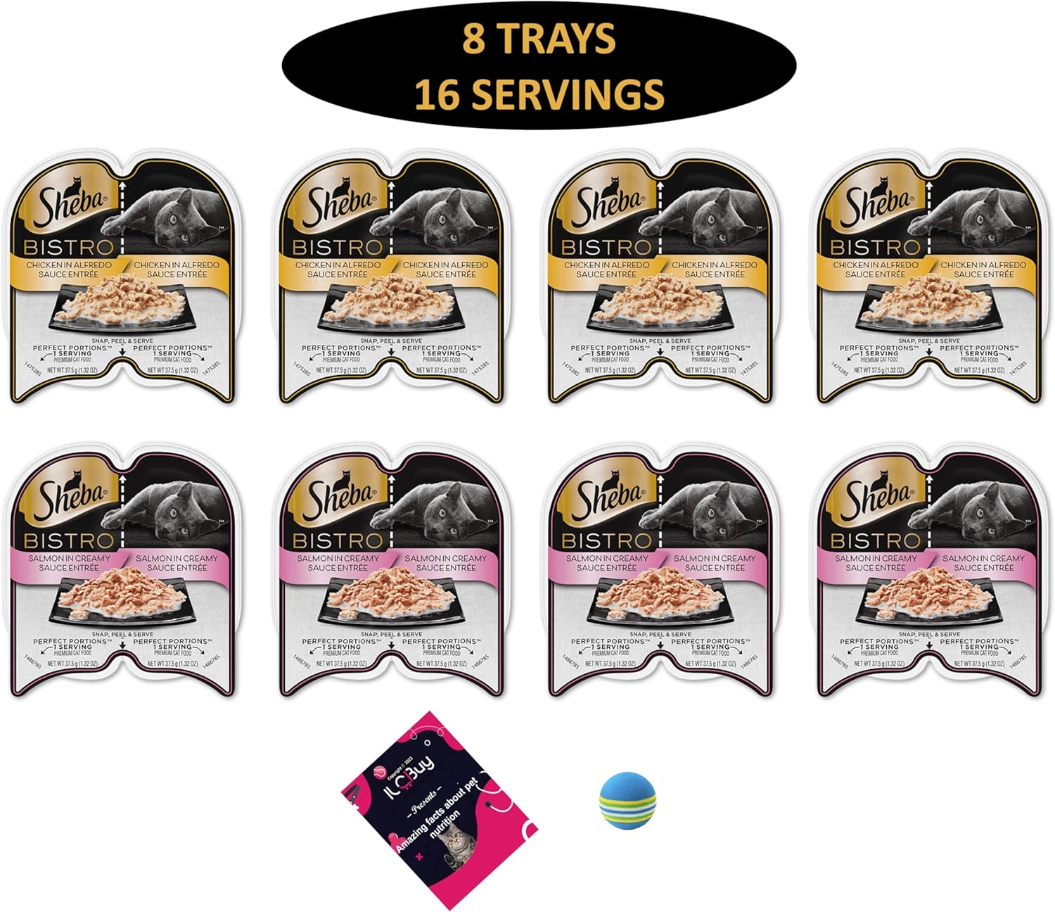 08 Trays Wet Cat Food Bundle C22930