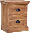 Solid Teak Chest of Drawers with Storage N951