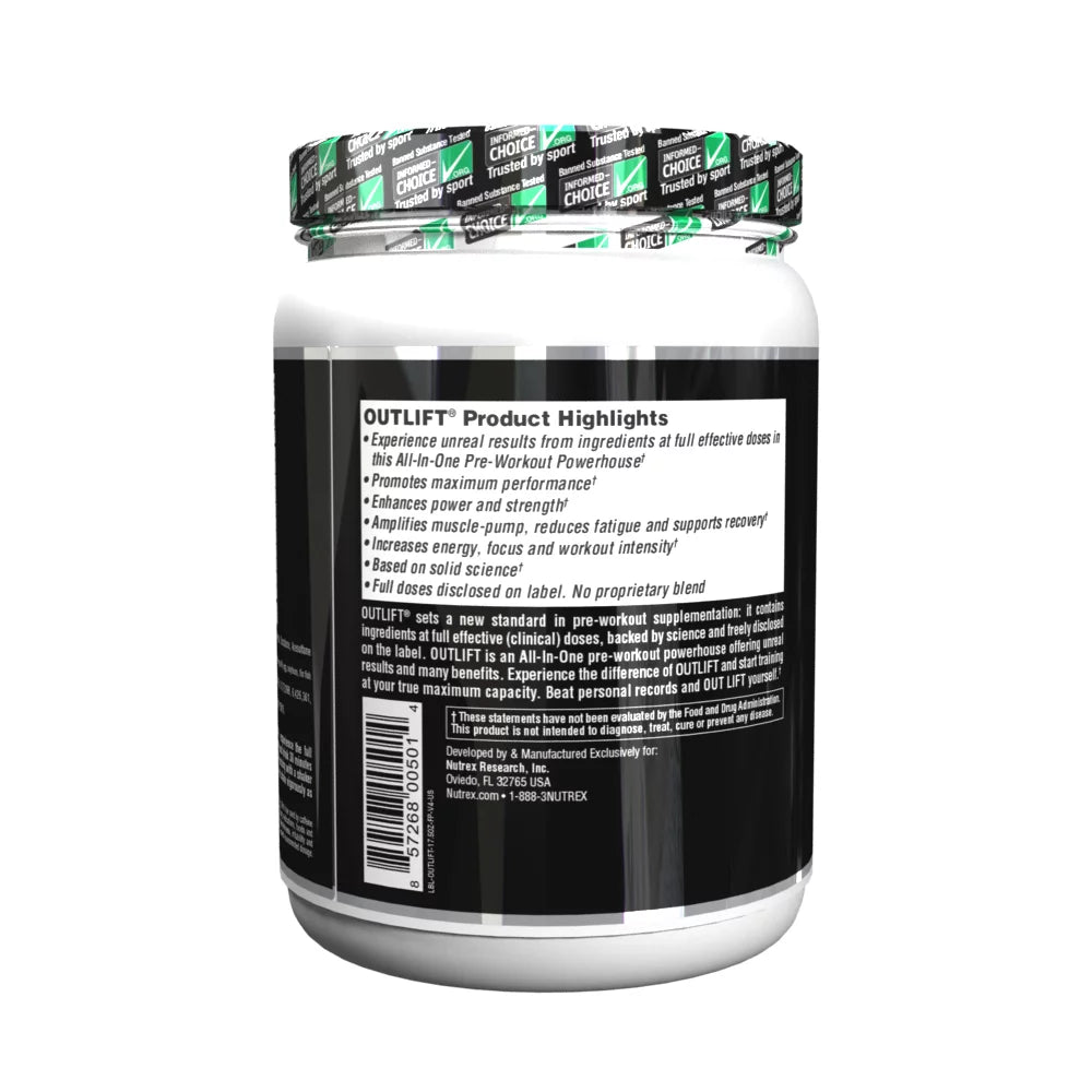 20 Servings Pre-Workout Powder W9120