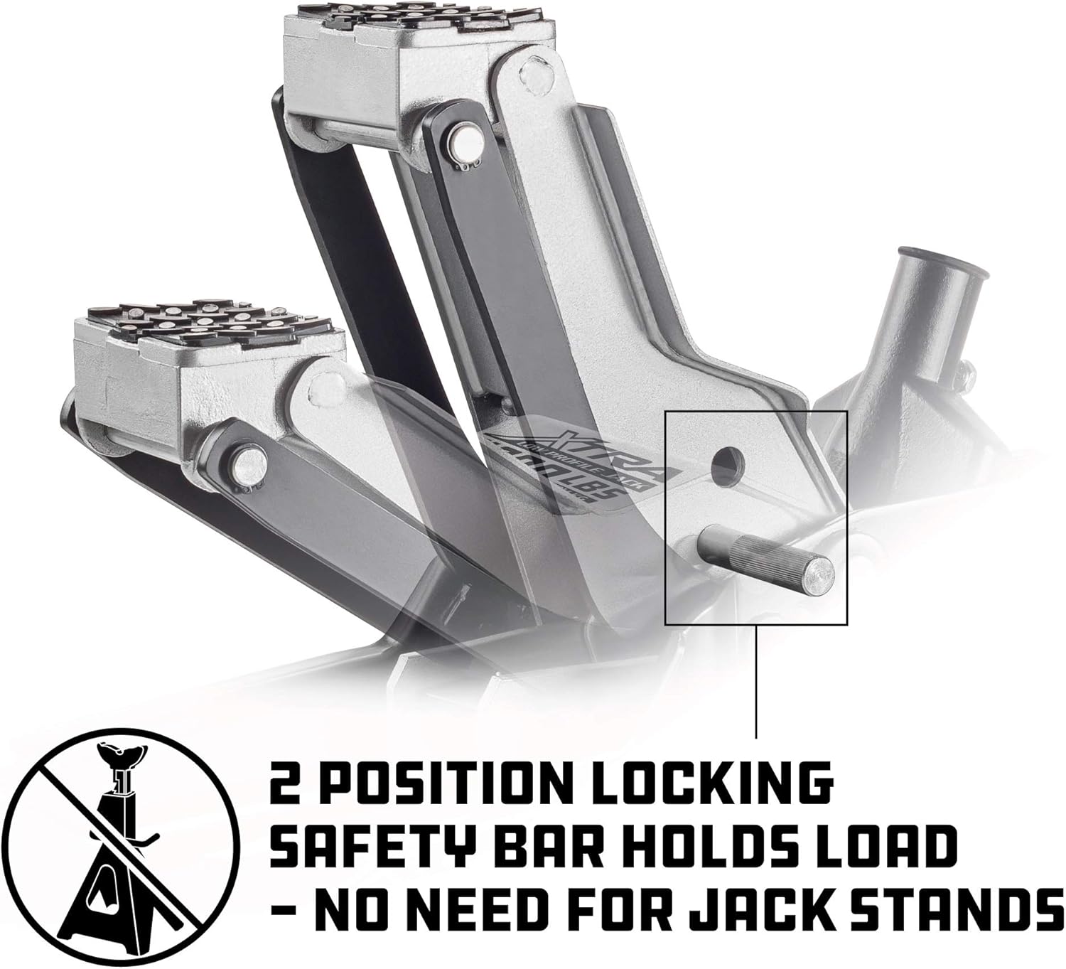2 Ton Low Profile Floor Jack with Safety Bar B614941