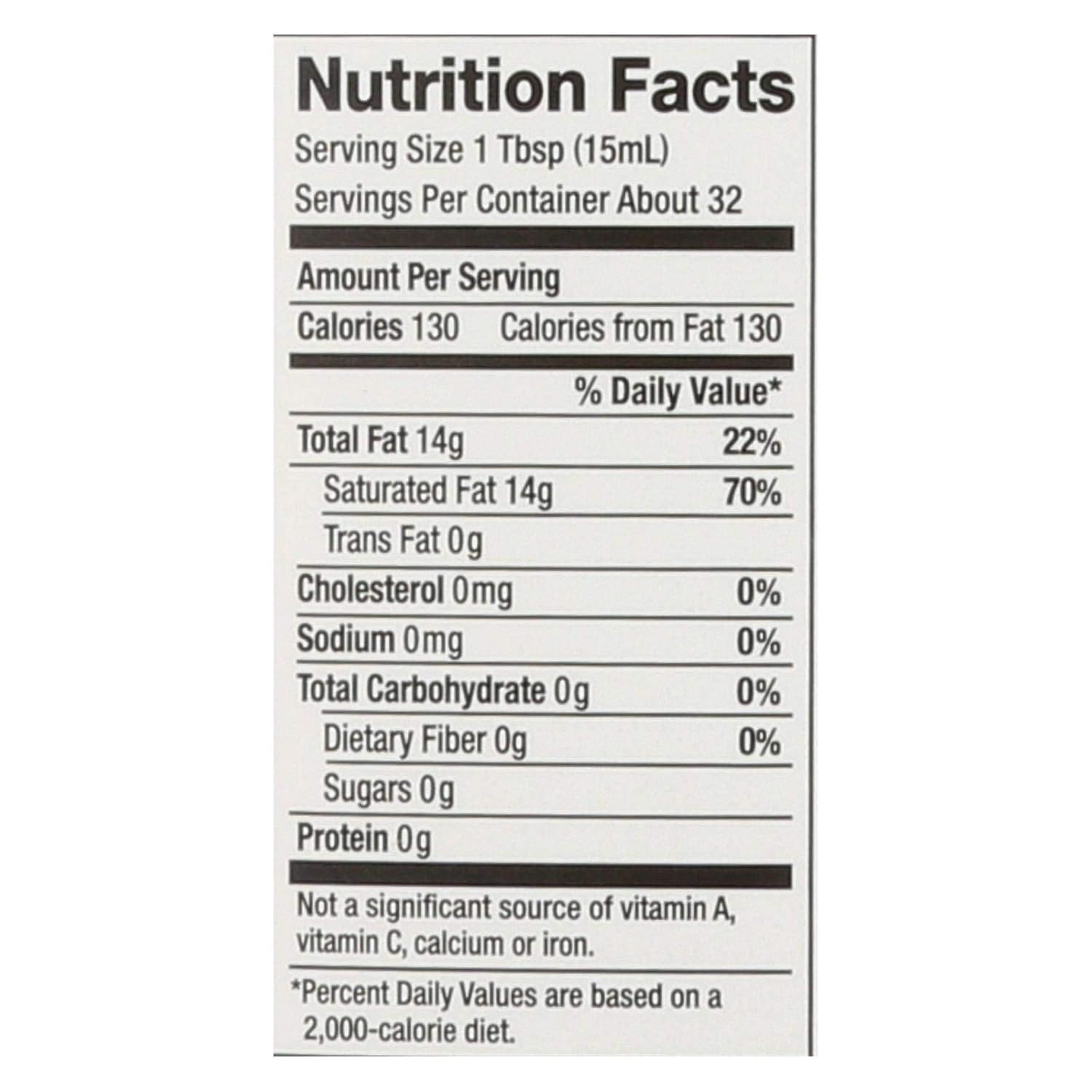 Organic Liquid Coconut Oil, 16-ounce F37036