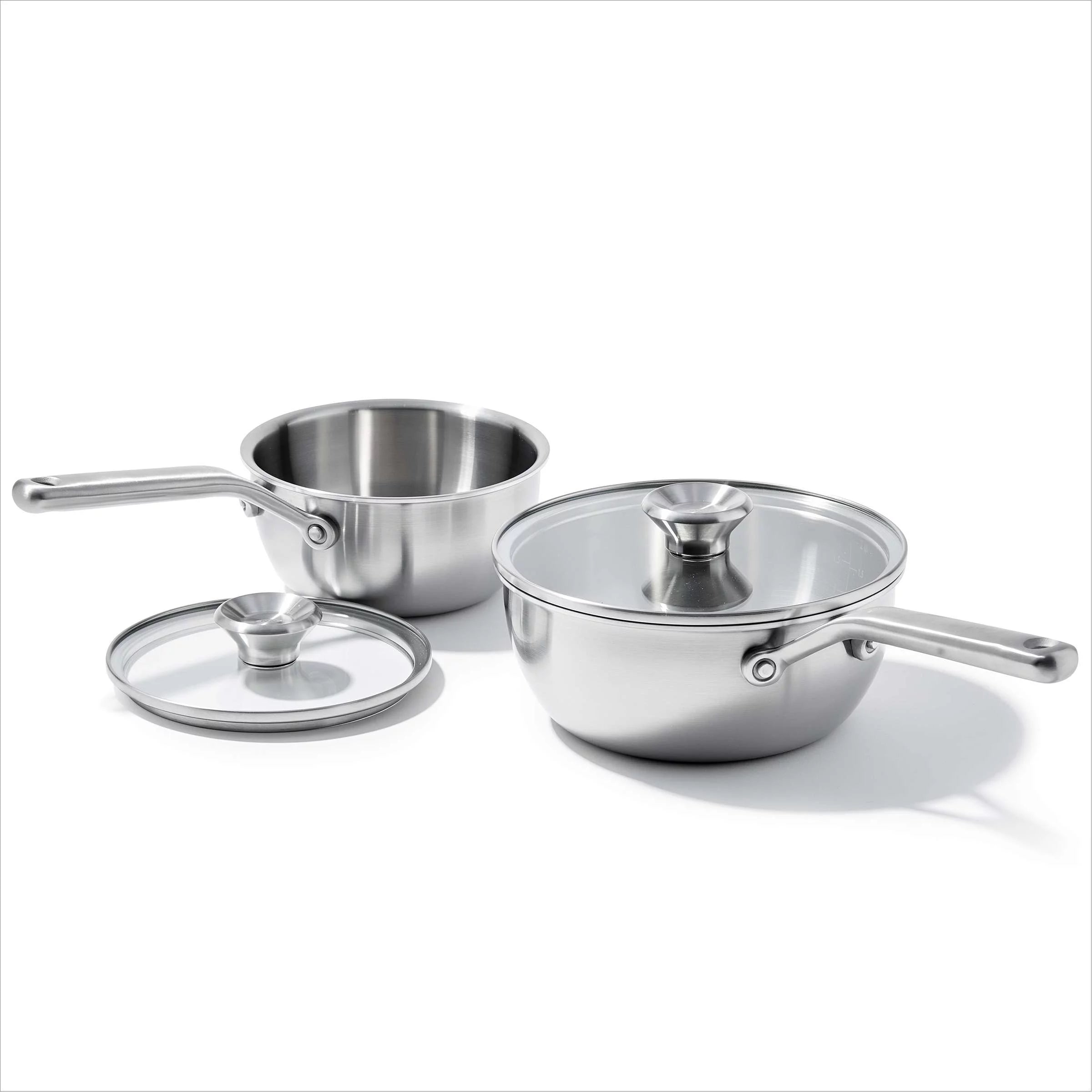 Tri-Ply Stainless Steel Chef's Pan Set V2429