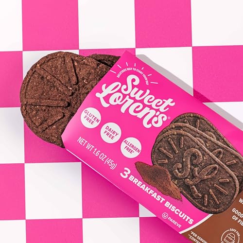 Vegan Breakfast Biscuits Blueberry 6 Pack 30 Total Biscuits 1.6 ounce E337192